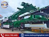 Mooc cổ cò CIMC Dongyue Patec 3 trục 45 feet tải 32.85 tấn mẫu mới 2026