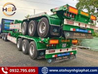 Mooc cổ cò CIMC Dongyue Patec 3 trục 45 feet tải 32.85 tấn mẫu mới 2026