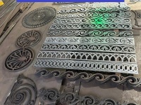 Trang trí mái hiên bằng diềm CNC theo yêu cầu