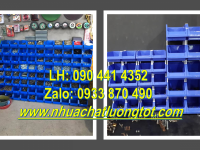 Khay nhựa đựng dụng cụ màu xanh dương, khay nhựa đựng linh kiện đa năng 