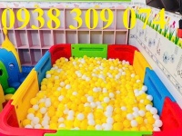 Nhà banh nhựa mầm non, nhà banh mini dành cho trẻ em