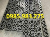 Diềm hoa CNC trang trí mái kính và mái hiên