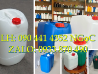 Bán can nhựa 22 lít vuông đựng màu hóa học, can nhựa 24 lít dày đựng hóa chất ngành dược phẩm