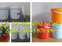 Sản xuất thùng sơn 12 lít giá rẻ, xô nhựa 16 lít đựng dầu nhớt, thùng đựng sơn 18 lít vuông Q12