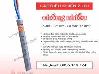 Cáp  2x0.5, 2x0.75, 2x1.0, 2x1.5 Altek Kabel  