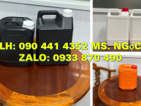 Bình nhựa vuông 5 lít vàng, can tròn 2 lít trắng, can nhựa 1 lít đựng chất lỏng diệt sâu bọ 
