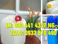 Can nhựa 22 lít đựng chất tạo bọt khí, can nhựa 24 lít đựng chất tẩy trắng dạng loãng 