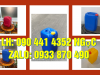 Can nhựa 22 lít đựng chất tạo bọt khí, can nhựa 24 lít đựng chất tẩy trắng dạng loãng 