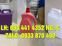 Vỏ can nhựa 2 lít vuông, can nhựa 2 lít tròn nắp garenti, can nhựa 2 lít đựng hóa chất sinh khí 