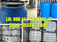 Vỏ thùng phuy sắt đựng hóa chất nắp kín, thùng phi sắt 220 lít đựng chất lỏng hóa học 