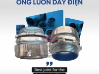 ĐẦU NỐI ỐNG RUỘT GÀ LÕI THÉP/ PHỤ KIỆN ỐNG LUỒN DÂY ĐIỆN/ ĐẦU NỐI KÍN NƯỚC