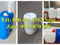 Can nhựa 25 lít, can nhựa 20 lít giá rẻ, can nhựa 10 lít vuông giá rẻ 