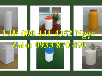 Hủ nhựa 1.5 ký đựng bột giặt, hủ nhựa 1000g đựng bột sắn dây, hủ nhựa 500g đựng bột nghệ 