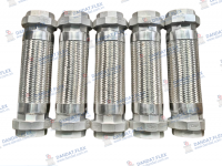 Khớp nối mềm nối ren 304, khớp nối mềm bằng inox, khớp nối mềm rắc co ron/côn