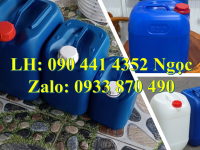 Can nhựa 25 lít vàng đựng nguyên liệu dược phẩm, thùng nhựa 30 lít đựng chế phẩm