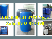 Bán thùng phuy sắt 220 lít mới – cũ, thùng phuy sắt đựng chất hóa học dễ cháy 220 lít 