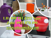 Can nhựa 0.5 lít đựng dầu oliu, can nhựa 1 lít vuông, can nhựa 2 lít đựng phân bón dạng loãng 