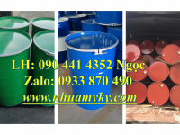 Thùng phuy sắt 220 lít Đài Loan, thùng phuy sắt cao cấp 220 lít mới, thùng phuy sắt chống gỉ 220 lít
