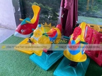 Thú nhún lò xo mầm non giá rẻ, thú nhún lò xo con ngựa mầm non