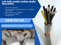 Cáp điều khiển chống nhiễu 16x0.5mm² – Truyền tín hiệu ổn định Bình Dương, Đồng Nai