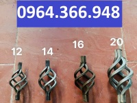 Quả rọ xoắn 12,14,16,20 dùng cho lan can và cầu thang
