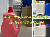 Can nhựa 5 lít đựng nông dược, can nhựa vuông 2 lít, can tròn 1 lít đựng dung dịch y tế