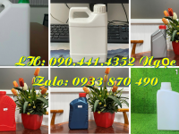 Can nhựa 5 lít đựng nông dược, can nhựa vuông 2 lít, can tròn 1 lít đựng dung dịch y tế