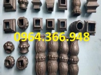 Xỏ gang đúc dùng làm chi tiết trang trí sắt mỹ thuật