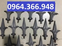 Mũi mác gang cho hàng rào sắt mỹ thuật