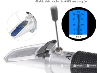 ✅ Khúc xạ kế đo nồng độ dầu cắt gọt chuyên dụng ATC 0-20% Brix, Ship COD toàn quốc