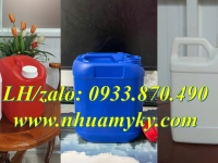 Vỏ can nhựa 1 lít tròn, can nhựa 2 lít vuông quai, can nhựa 5 lít tròn quai xéo 