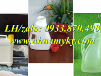 Vỏ can nhựa 1 lít tròn, can nhựa 2 lít vuông quai, can nhựa 5 lít tròn quai xéo 