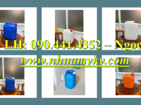 Can nhựa đựng dầu 20 lít, can nhựa 22 lít đựng mật ong, thùng nhựa 24 lít vuông đựng hóa chất 