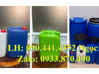 Can nhựa 30 lít vuông dày, thùng nhựa 25 lít đựng axit, can nhựa 20 lít đựng hóa chất tẩy xóa 