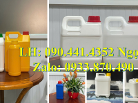 SX can nhựa 5 lít đựng hóa chất có vạch chia, can nhựa 5 lít đựng hóa chất nắp garenti thoát khí 