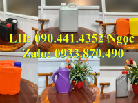 SX can nhựa 5 lít đựng hóa chất có vạch chia, can nhựa 5 lít đựng hóa chất nắp garenti thoát khí 