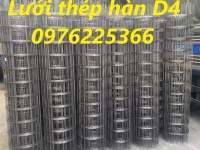 Lưới đổ sàn bê tông - Lưới thép hàn D4a200x200