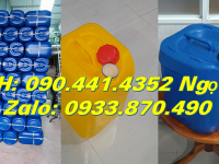 Báo giá can nhựa 25 lít đựng hóa chất diệt côn trùng, can nhựa 30 lít đựng chất phun nấm mốc 