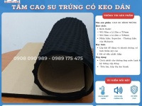 Tấm cao su hình trứng có keo dán, cách âm, cách nhiệt lạnh hiệu Superlon