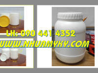 Công ty PP hủ nhựa 1 ký, hủ nhựa 500g nắp garenti, hủ nhựa 250gr nắp vặn có seal trên toàn quốc