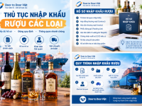 Thủ tục nhập khẩu rượu các loại