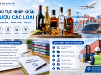 Thủ tục nhập khẩu rượu các loại