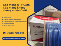 Cáp mạng UTP Cat6 – Cáp mạng không chống nhiễu Cat6 sẵn kho Đà Nẵng, Huế