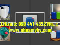 Can đựng hóa chất 30 lít giá rẻ, thùng nhựa 25 lít đựng ethanol, can nhựa 20 lít đựng methanol 
