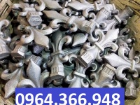 Lá mác gang chi tiết trang trí cho sắt mỹ thuật