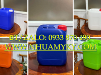 Can nhựa 10 lít đựng hóa chất tại Long Thành, can nhựa 20 lít đựng hóa chất tại Bình Phước, Bạc Liêu