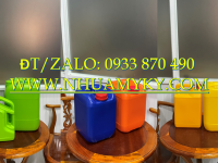 Sản xuất can nhựa 1 lít, vỏ can nhựa 2 lít, can nhựa 5 lít đựng hóa chất giá rẻ tại TPHCM 