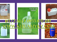Sản xuất can nhựa 1 lít, vỏ can nhựa 2 lít, can nhựa 5 lít đựng hóa chất giá rẻ tại TPHCM 