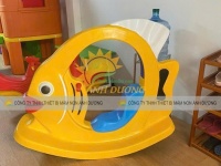 Bập bênh đôi cá heo. bập bênh cá vàng trẻ em, bập bênh ghế gấu, bập bênh thiên nga nhà trẻ