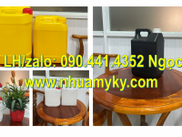 Gía can nhựa 2 lít đựng nước xả vải, can nhựa 1 lít đựng hóa chất cơ khí, can nhựa 500ml đựng dầu 